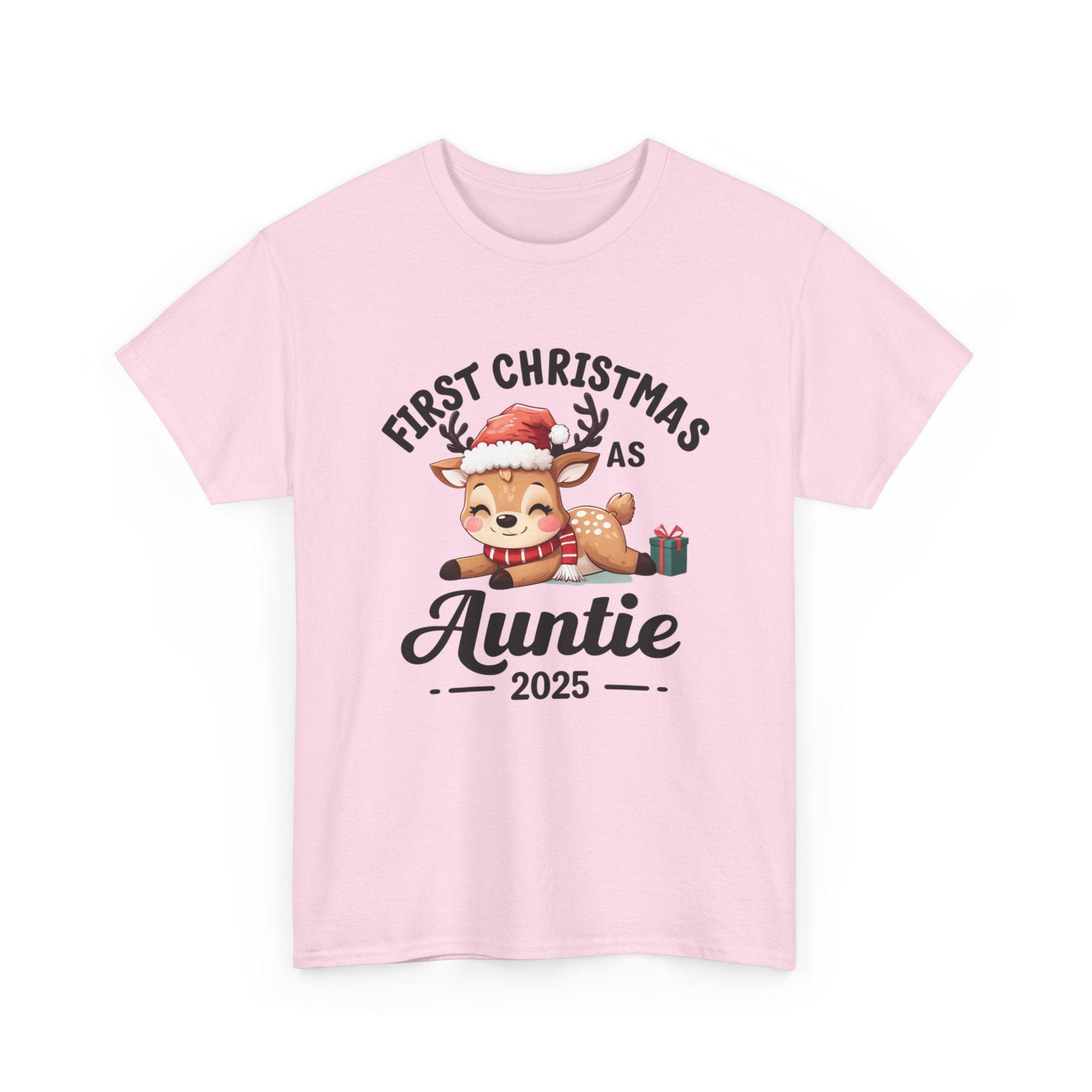 First Christmas as Auntie 2025 Tee