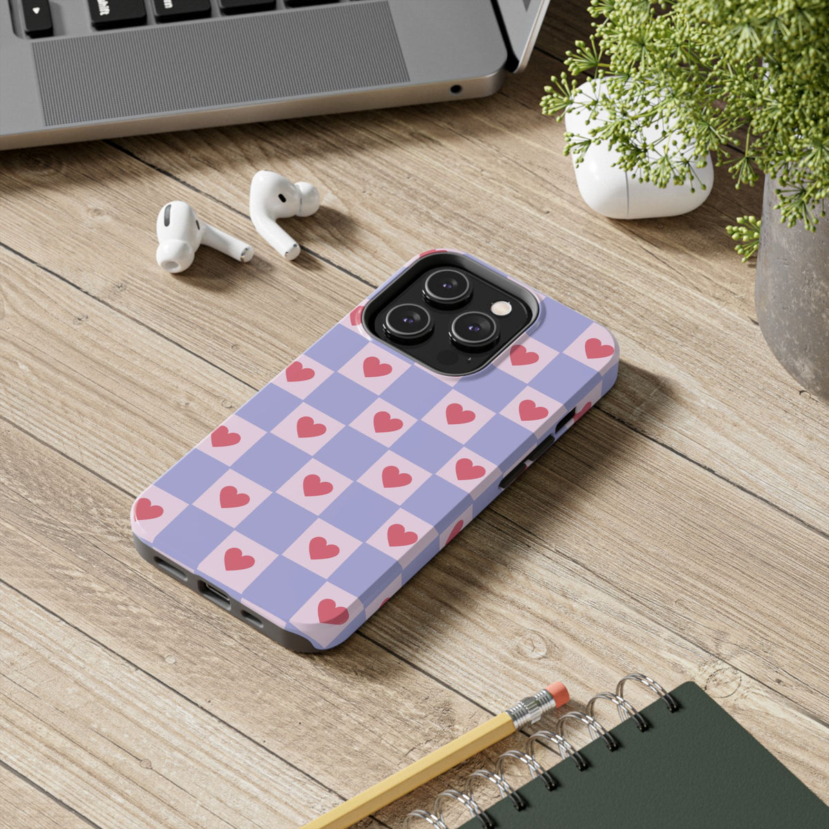 Tough Phone Case, Custom Design, Impact-Resistant TPU & Polycarbonate, iPhone 17 & Samsung Compatible