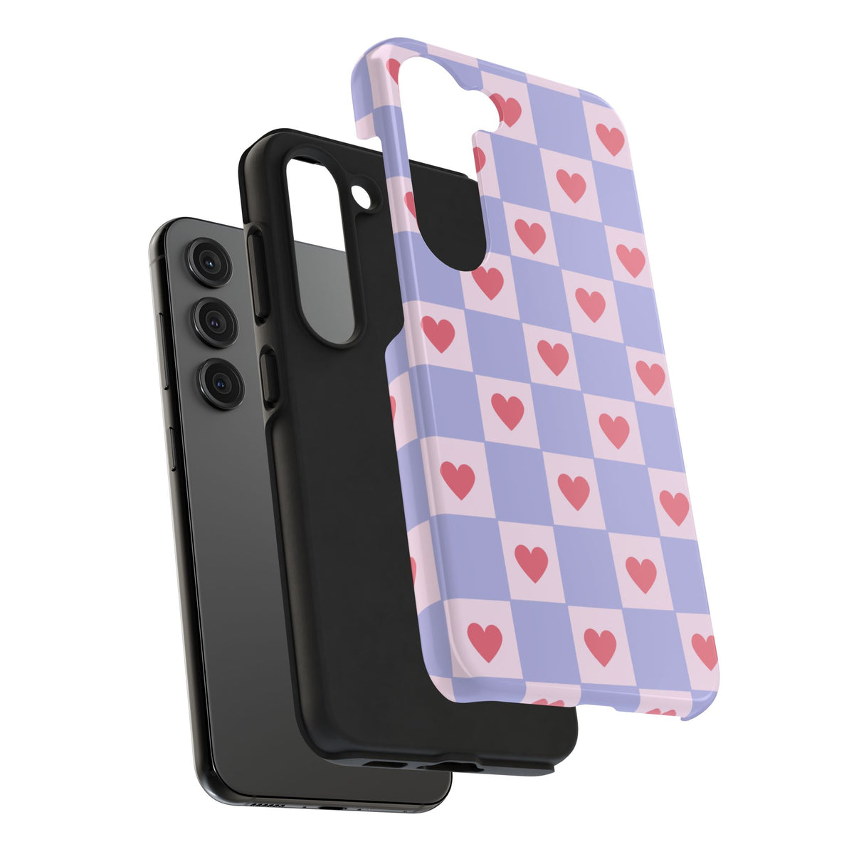 Tough Phone Case, Custom Design, Impact-Resistant TPU & Polycarbonate, iPhone 17 & Samsung Compatible