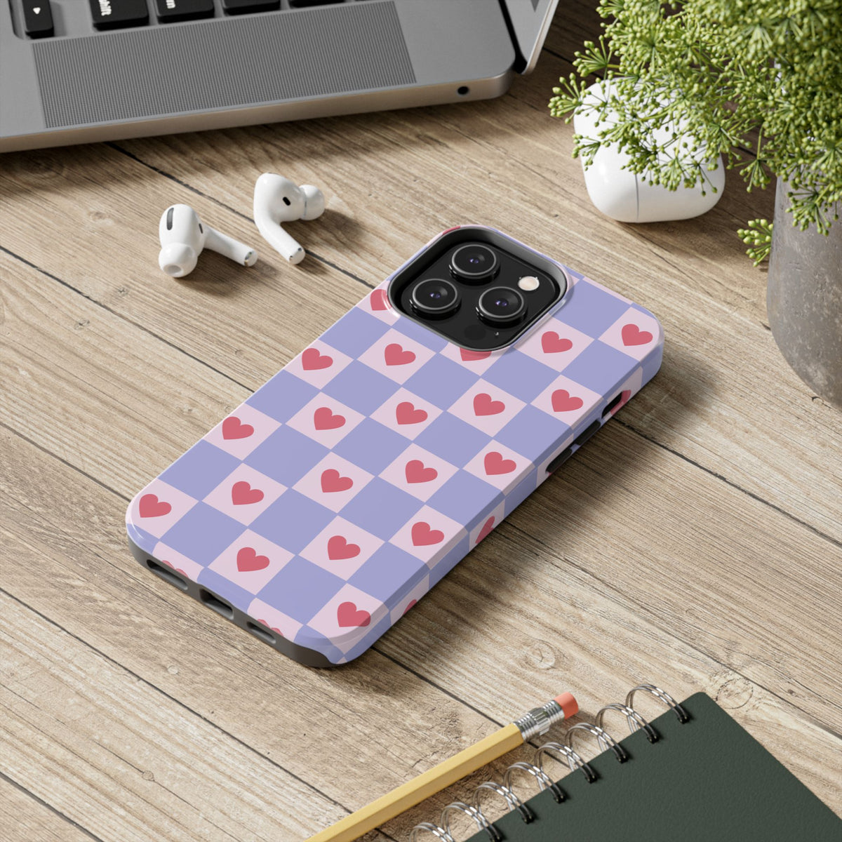 Tough Phone Case, Custom Design, Impact-Resistant TPU & Polycarbonate, iPhone 17 & Samsung Compatible
