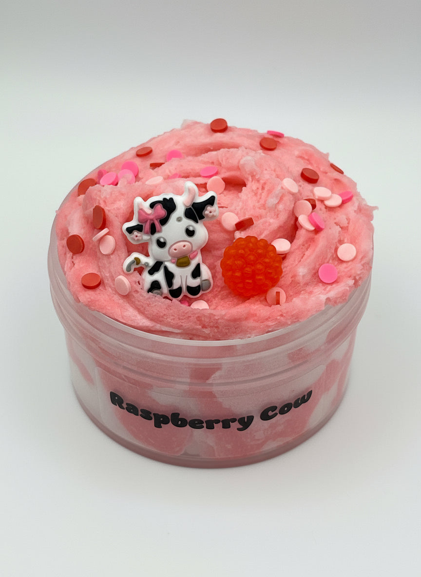 Raspberry Cow Slime