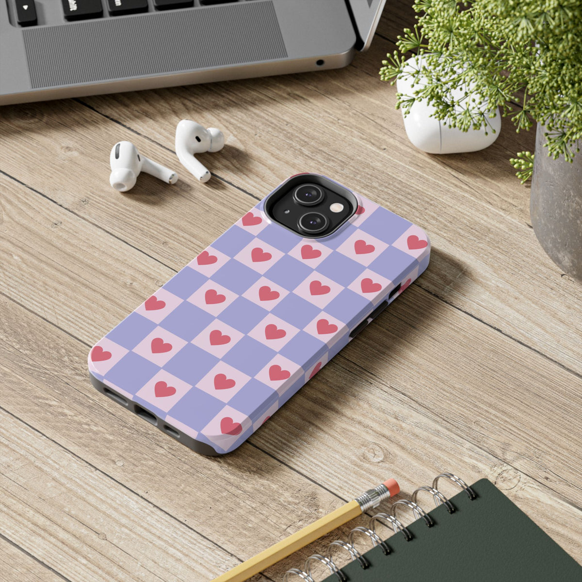 Tough Phone Case, Custom Design, Impact-Resistant TPU & Polycarbonate, iPhone 17 & Samsung Compatible