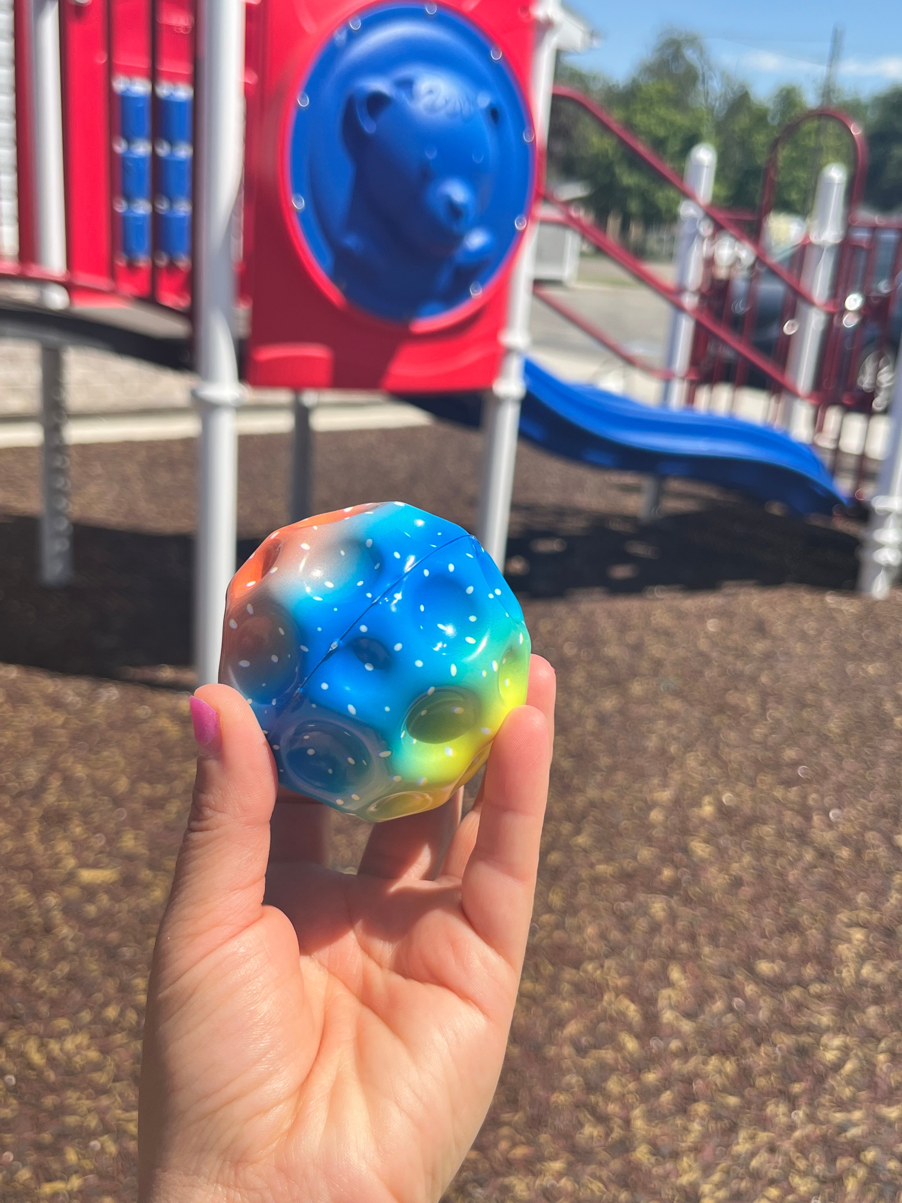 In Stock 70mm High Ball Hole Ball Pu Foam Ball-Child Interactive Play HOT