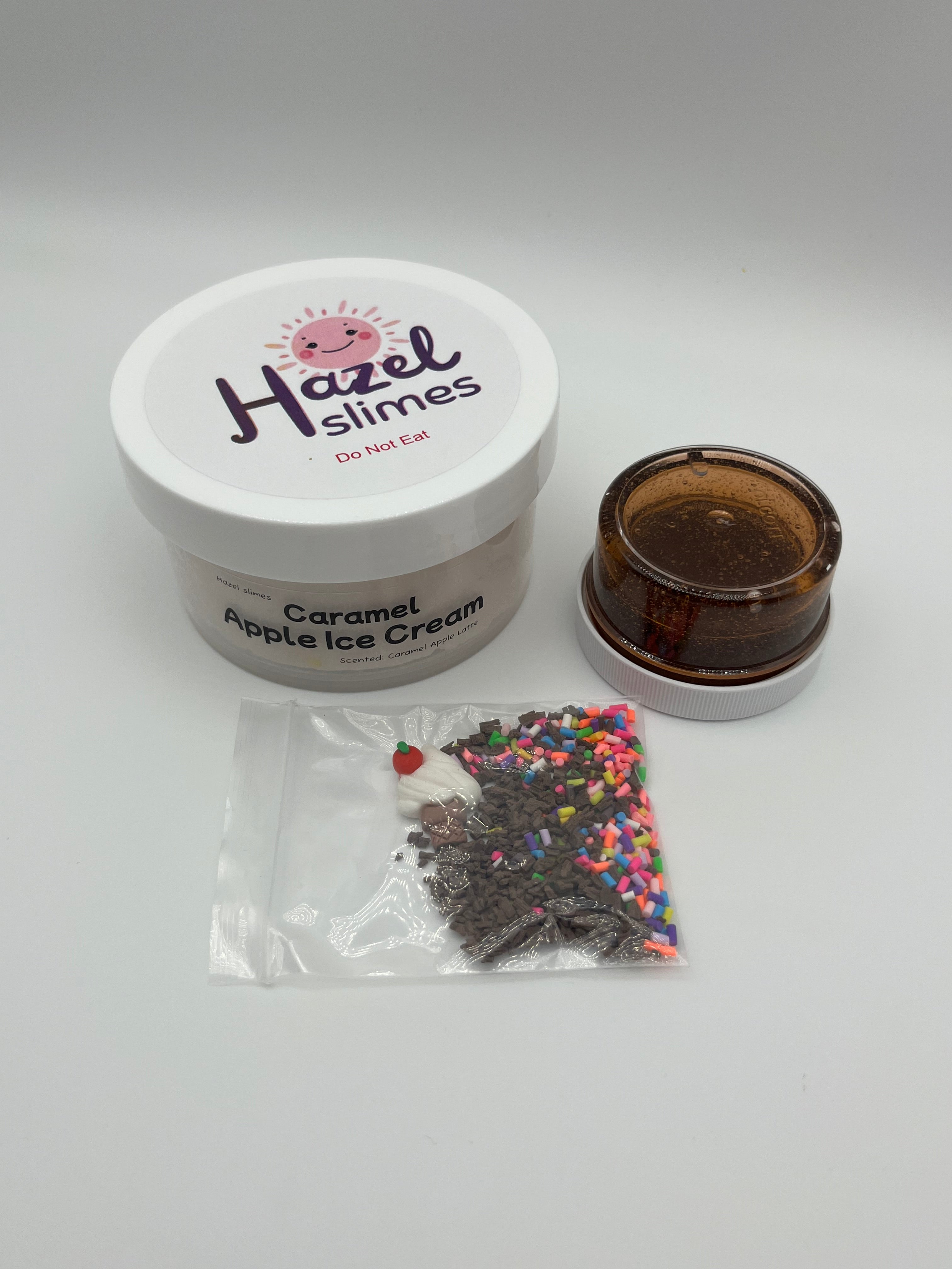 Caramel Apple Ice Cream Slime