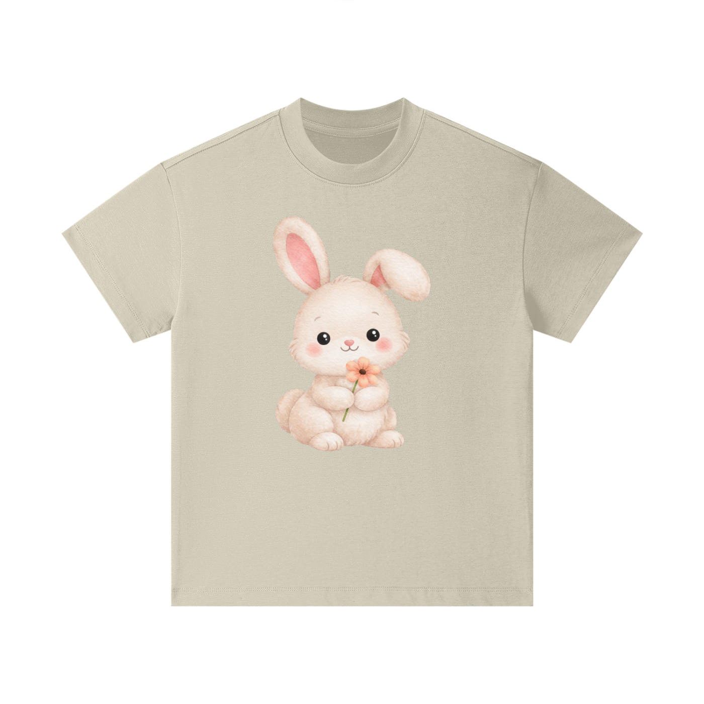 Cute Easter Bunny Kids T-Shirt – Soft Cotton Graphic Tee