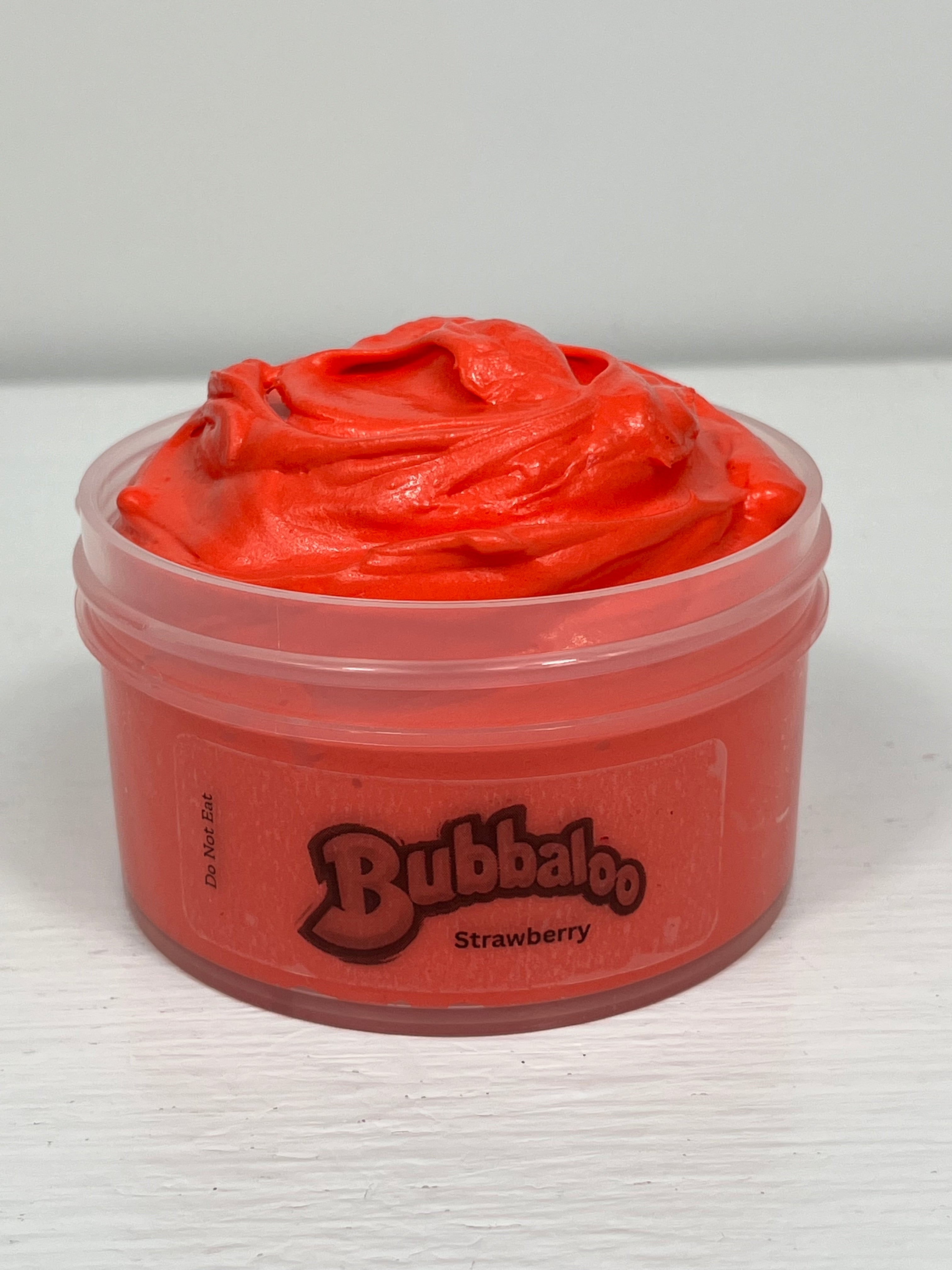 Bubbaloo Strawberry Gum Slime