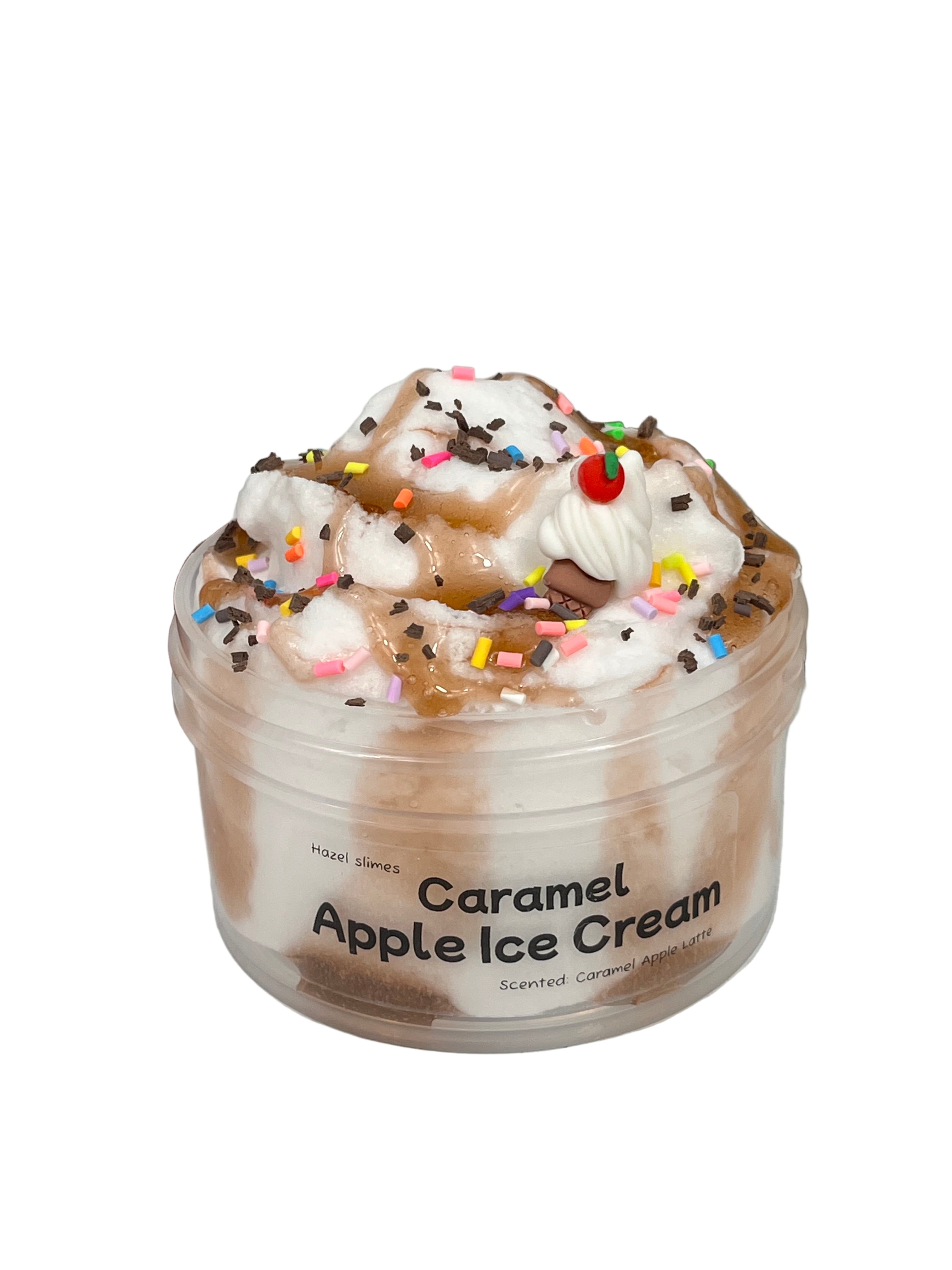 Caramel Apple Ice Cream Slime