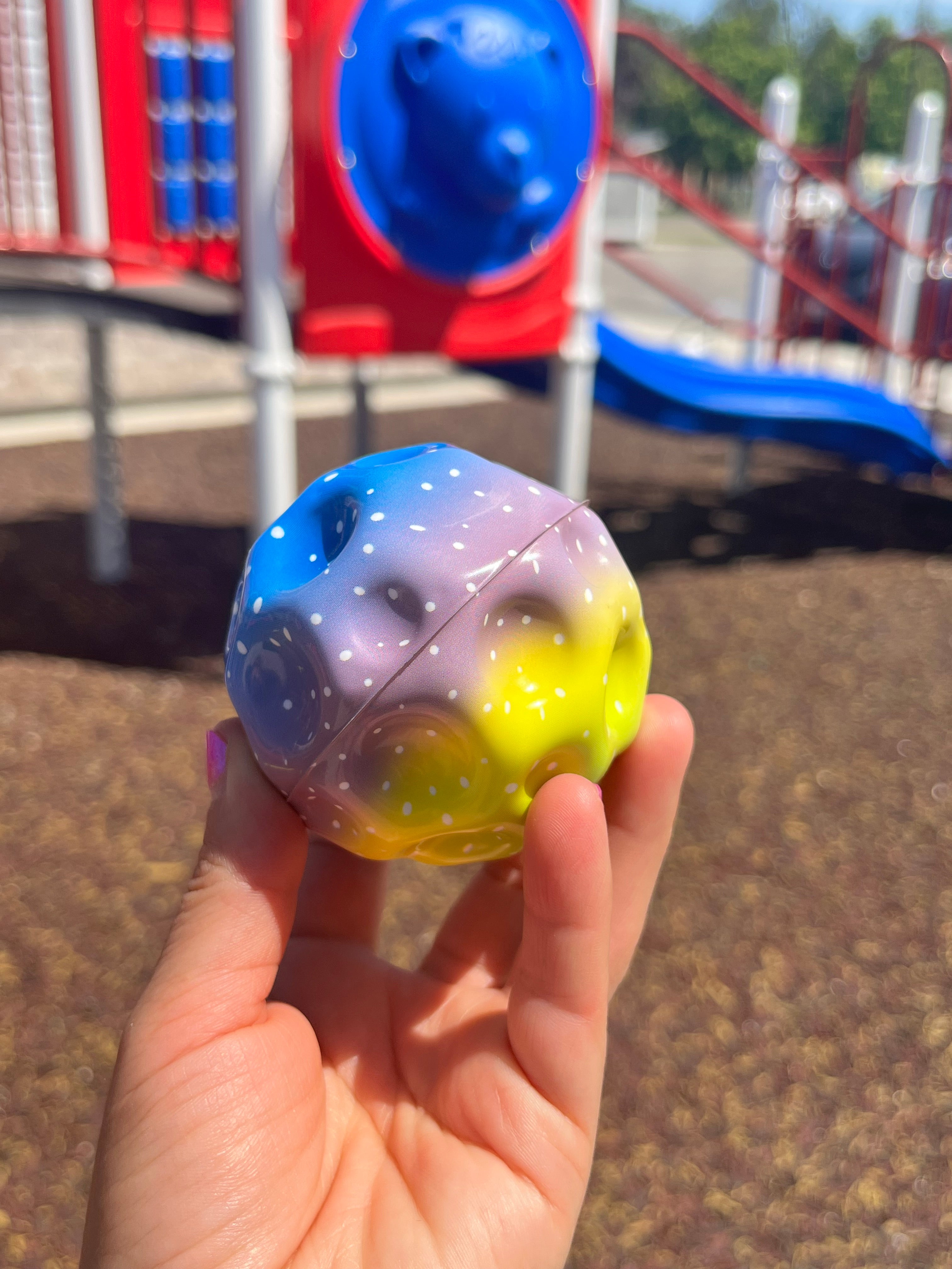 In Stock 70mm High Ball Hole Ball Pu Foam Ball-Child Interactive Play HOT