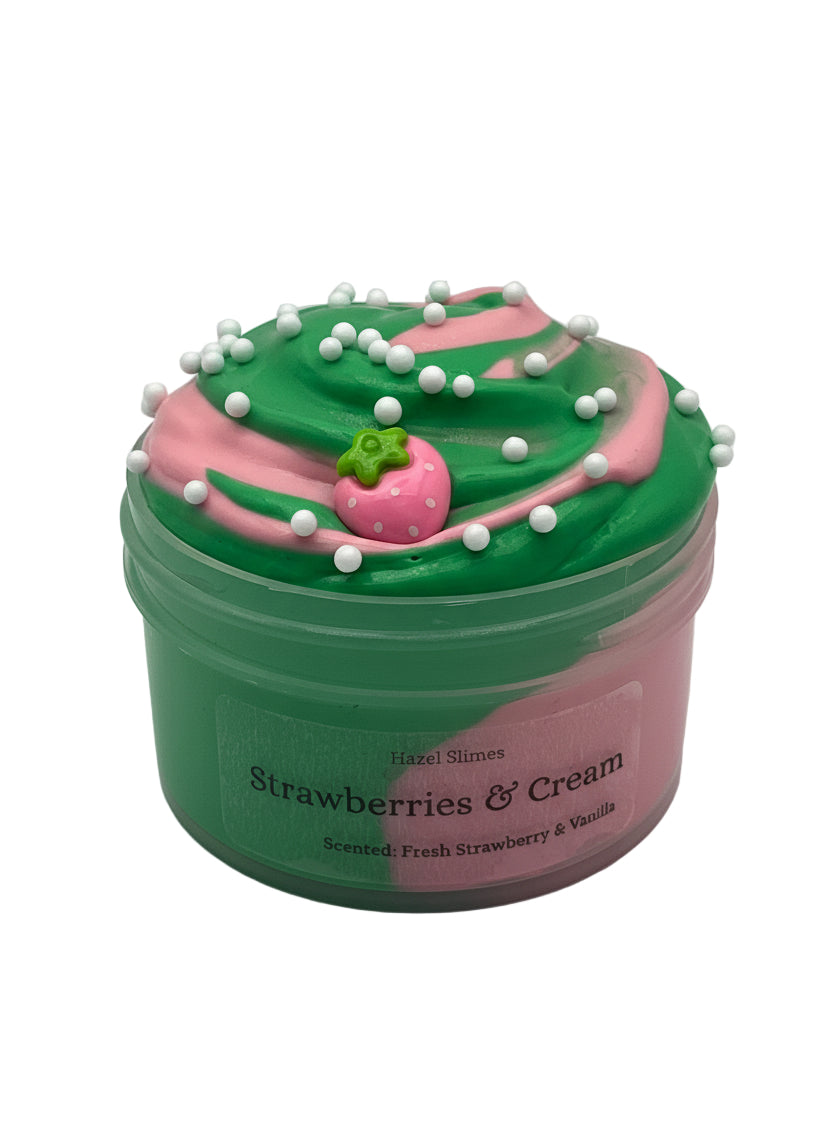 Strawberries & Cream Slime