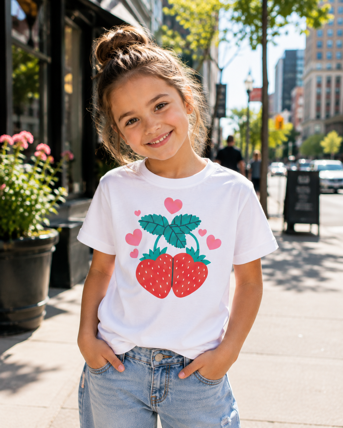 Strawberry Sweet Cotton T-Shirt