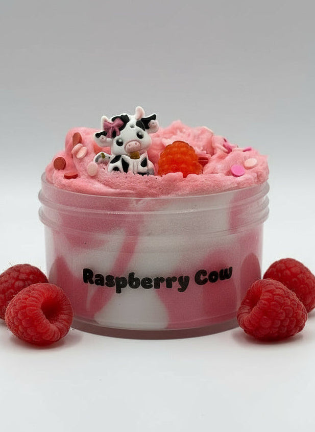 Raspberry Cow Slime