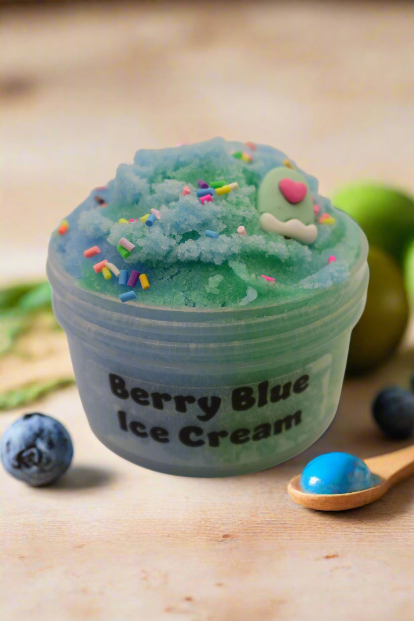 Berry Blue Ice Cream Slime
