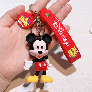 Christmas Gifts Disney Anime Mickey Keychain Cartoon Cute