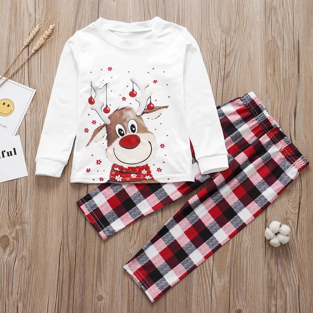 Family Matching Clothes Christmas Pajamas 2023 Mother Kids Baby