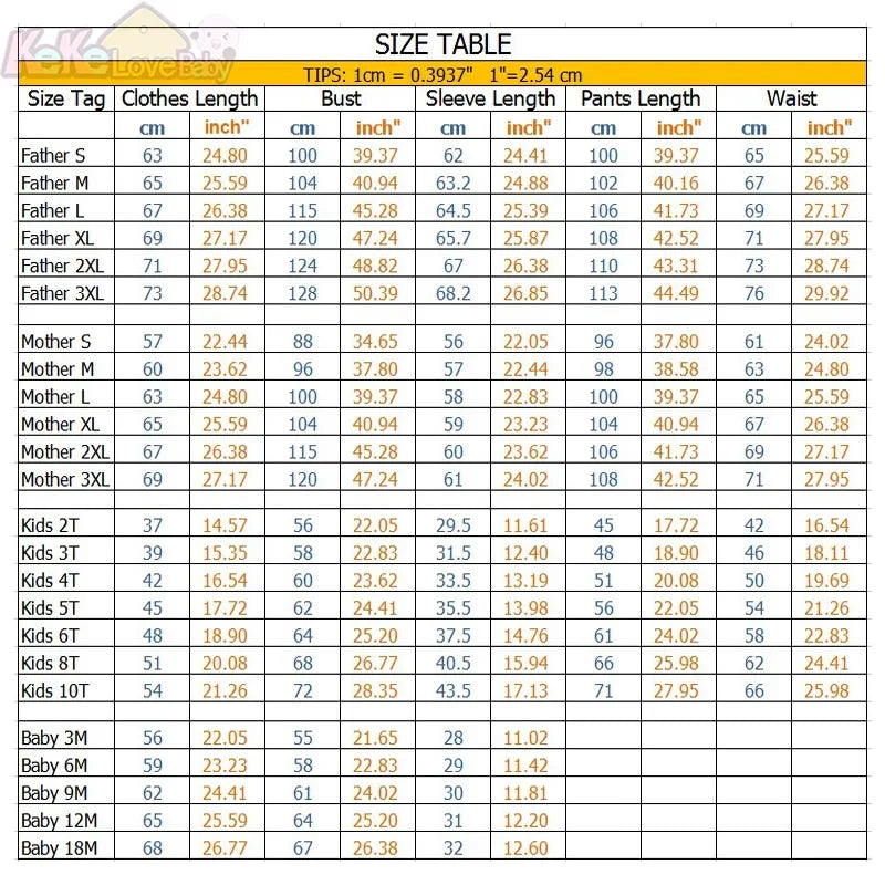 Christmas Family Matching Pajamas New Year Xmas Father Mother