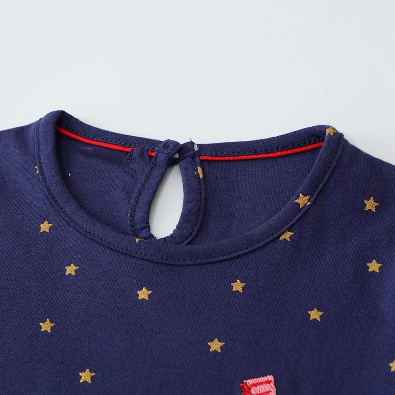 Little maven New Year Party Dress Halloween Kids Dress Baby Girls Long