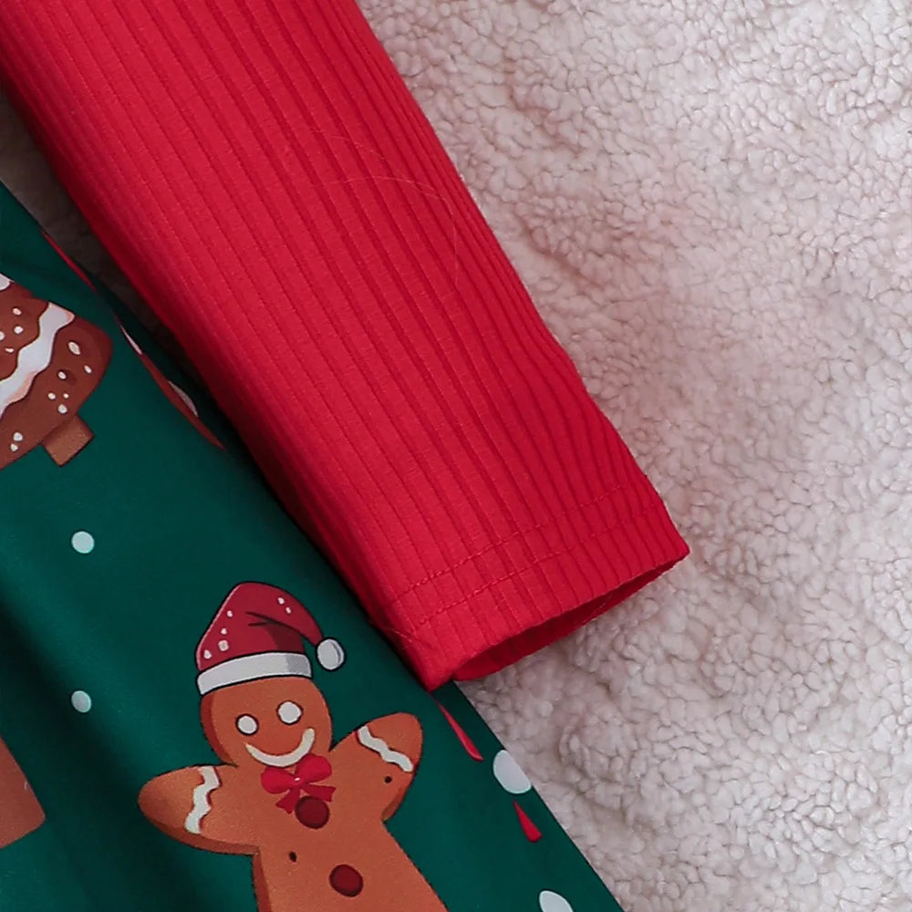 Kids Christmas Dress for Girls Clothes Autumn Winter 2024 New Child