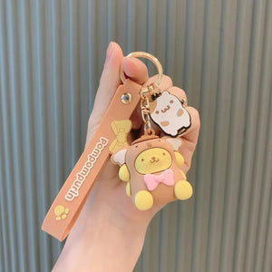 Kawaii Sanrio Kuromi Hello Kitty Cinnamoroll Keychain Cute Cartoon Car