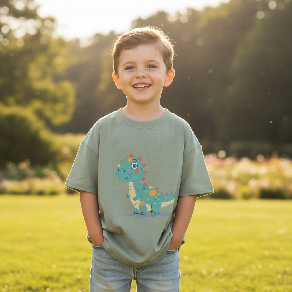 Dino Graphic Tee – Cool, Casual, & Cretaceous