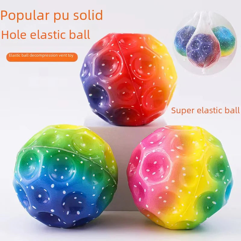 In Stock 70mm High Ball Hole Ball Pu Foam Ball-Child Interactive Play HOT