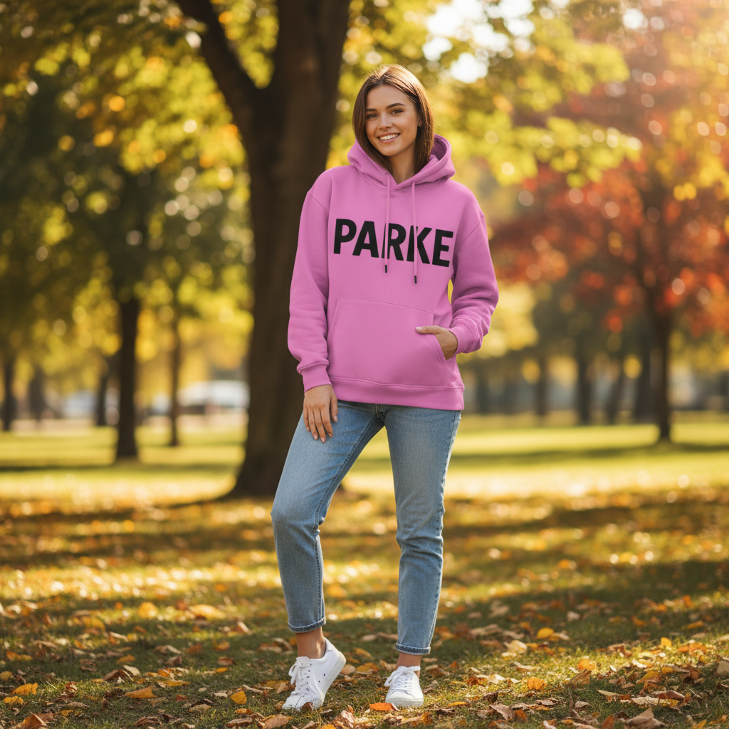 That ParkeParke Signature Hoodie – Viral Campus Classic