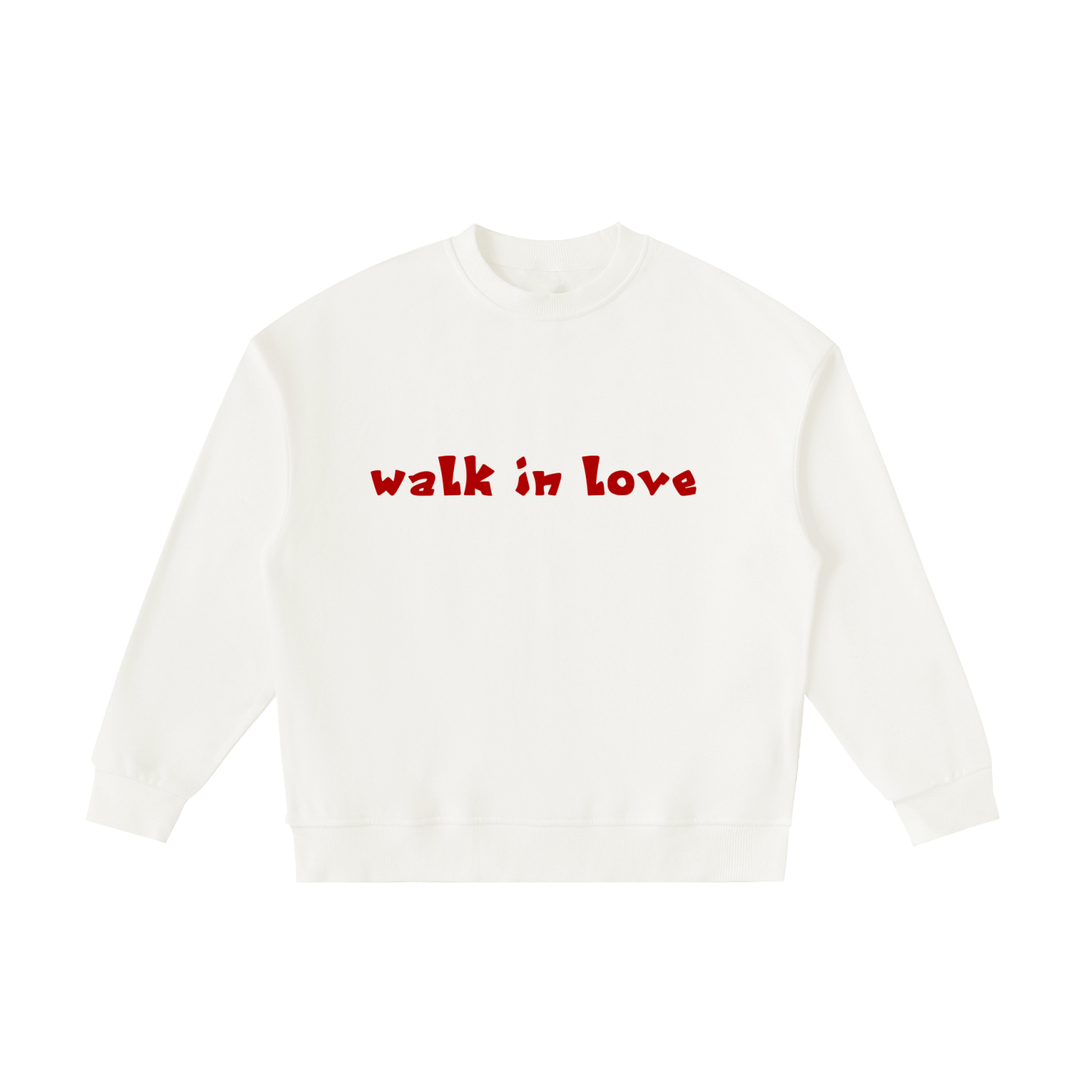 Walk In Love Kids' Crewneck Sweatshirt