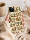 Phone Case - Cozy Bookshelf Botanical Tough Case