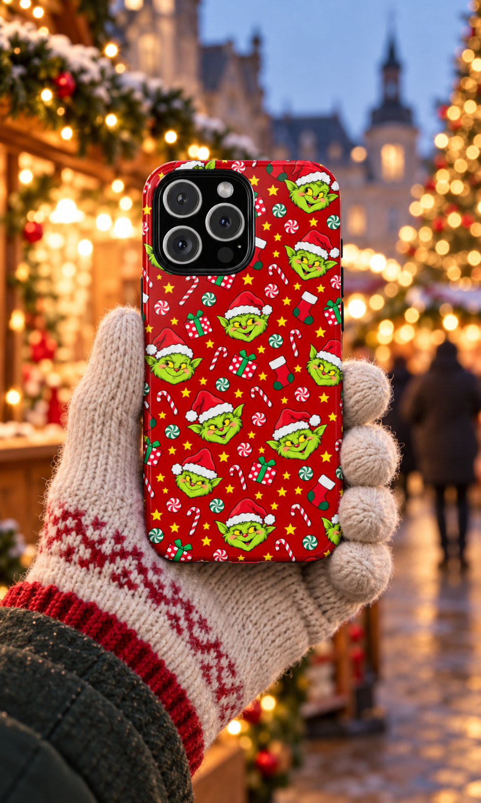 Grinch Christmas Tough Phone Case