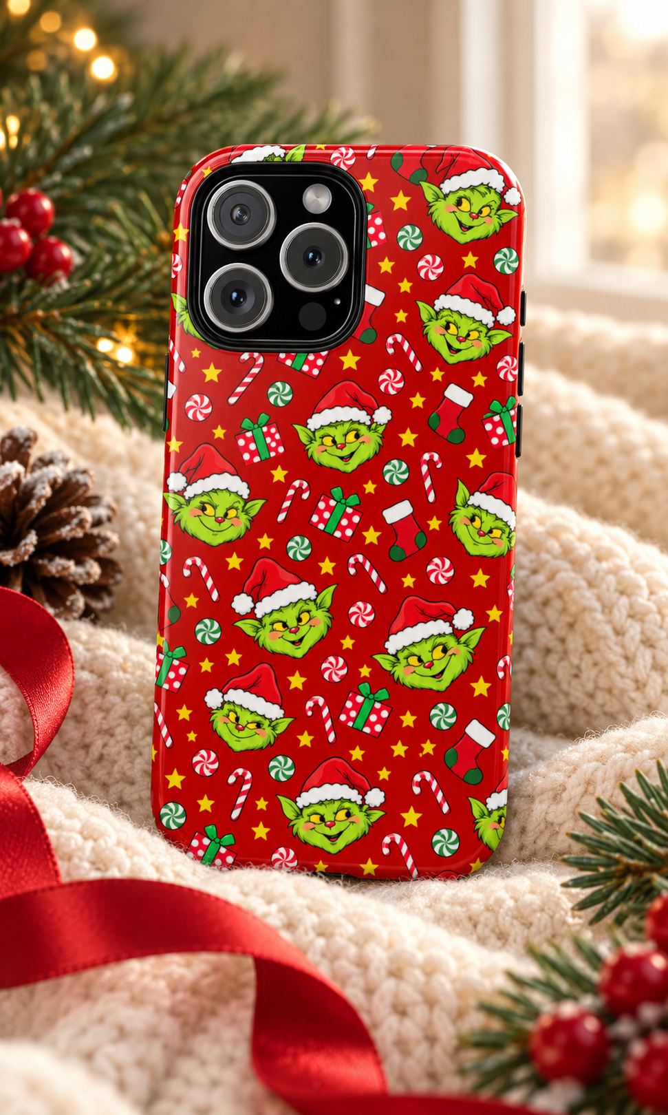 Grinch Christmas Tough Phone Case