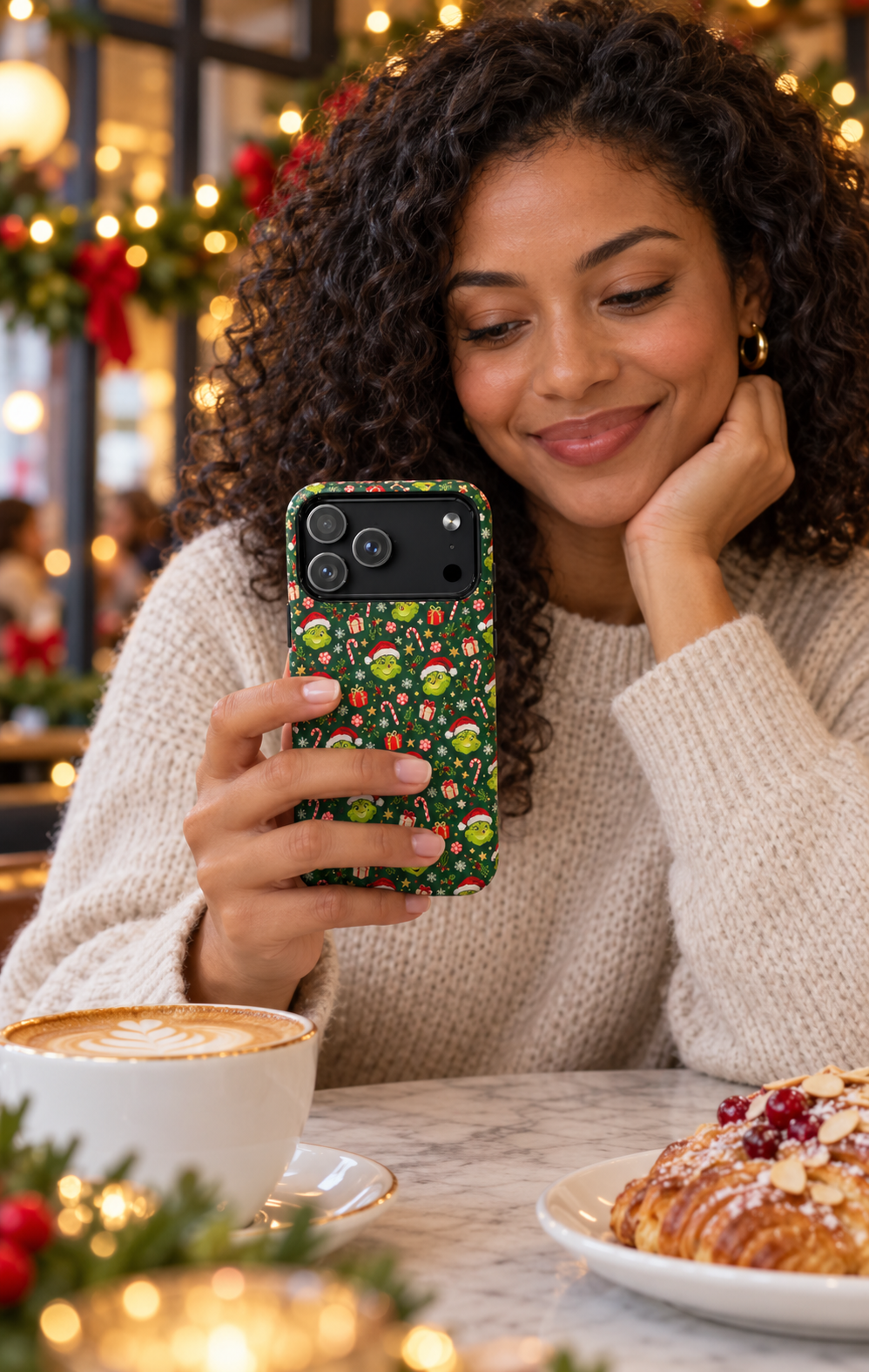 Grinch Christmas Magnetic Phone Case