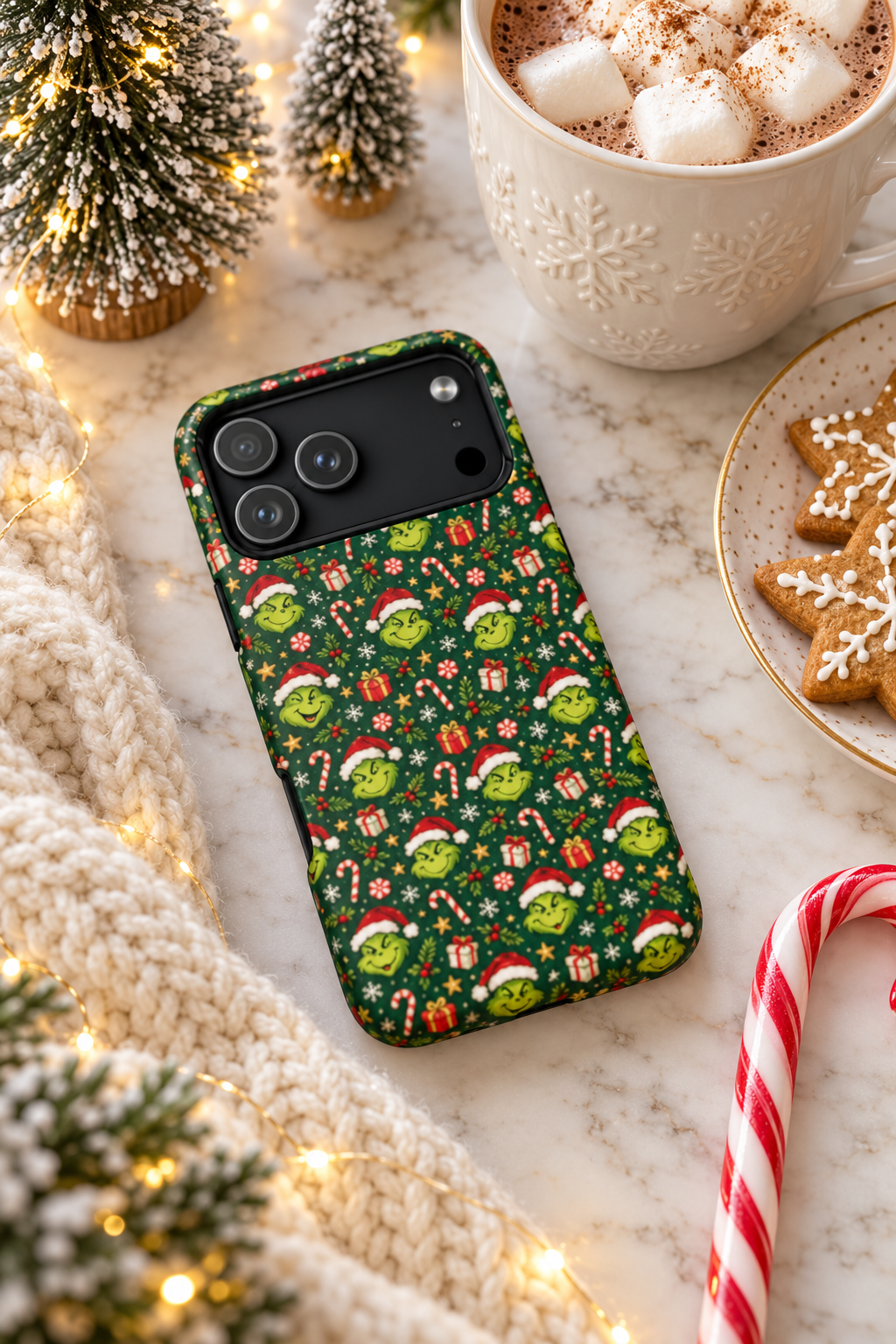 Grinch Christmas Magnetic Phone Case