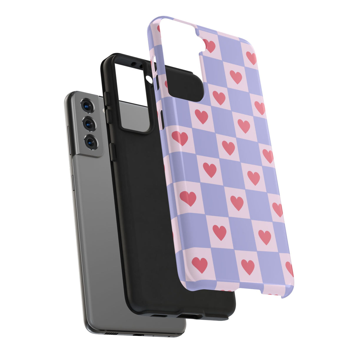 Tough Phone Case, Custom Design, Impact-Resistant TPU & Polycarbonate, iPhone 17 & Samsung Compatible