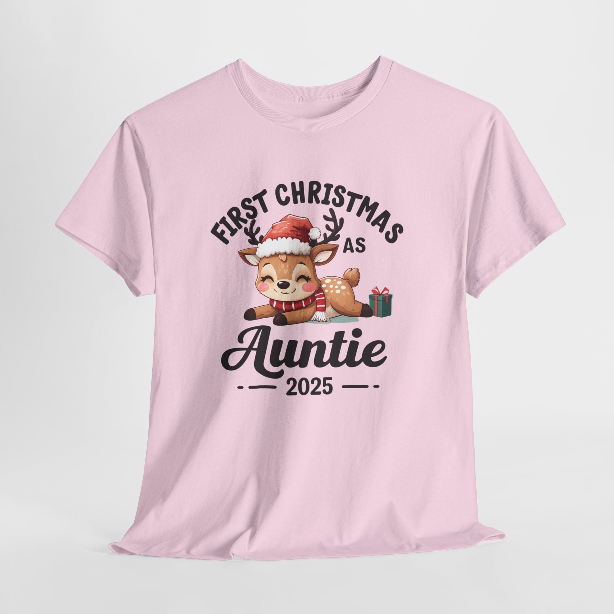 First Christmas as Auntie 2025 Tee