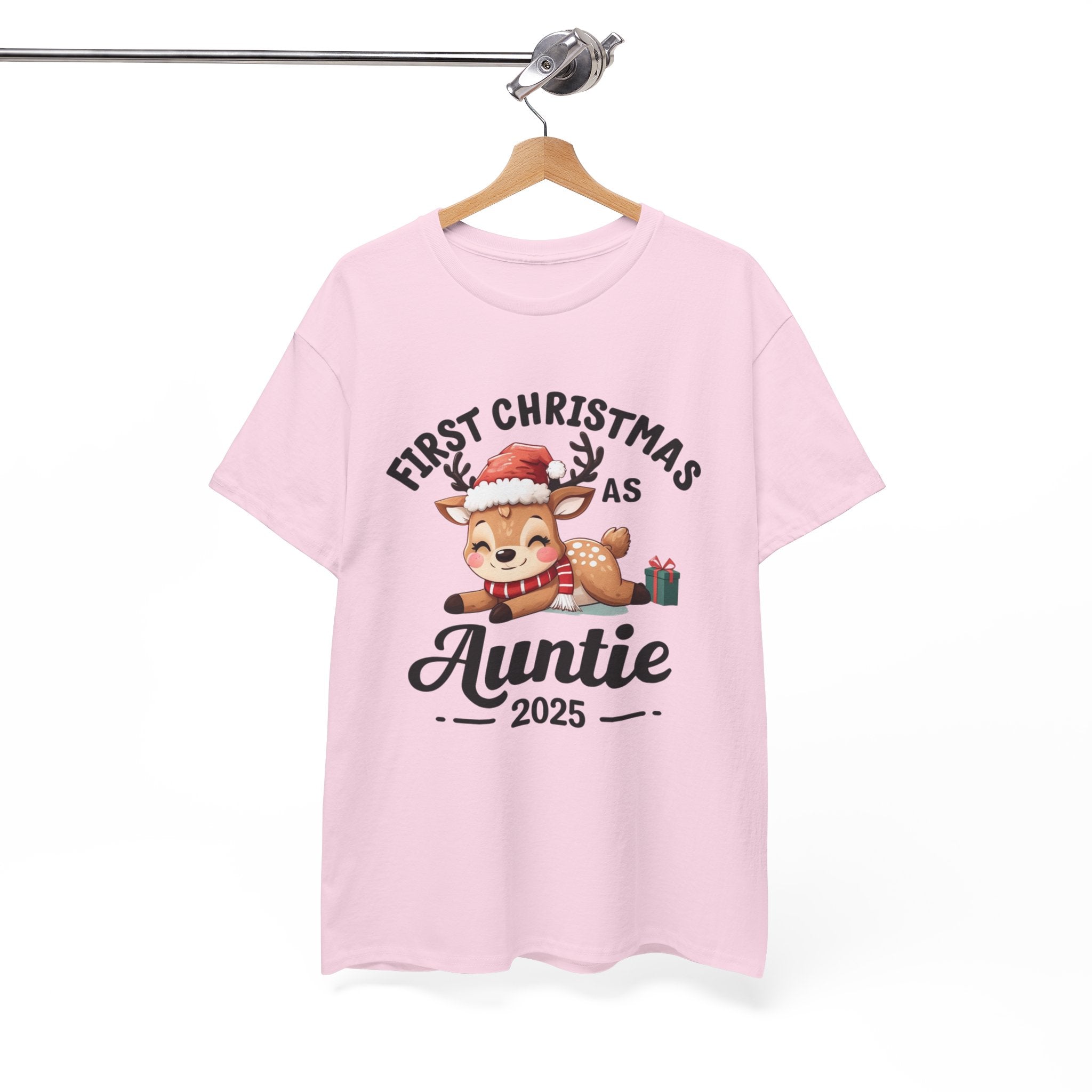 First Christmas as Auntie 2025 Tee