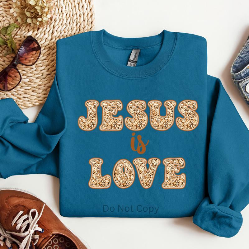 Jesus Is Love DTF Transfer ONLY - This Is NOT a T Shirt