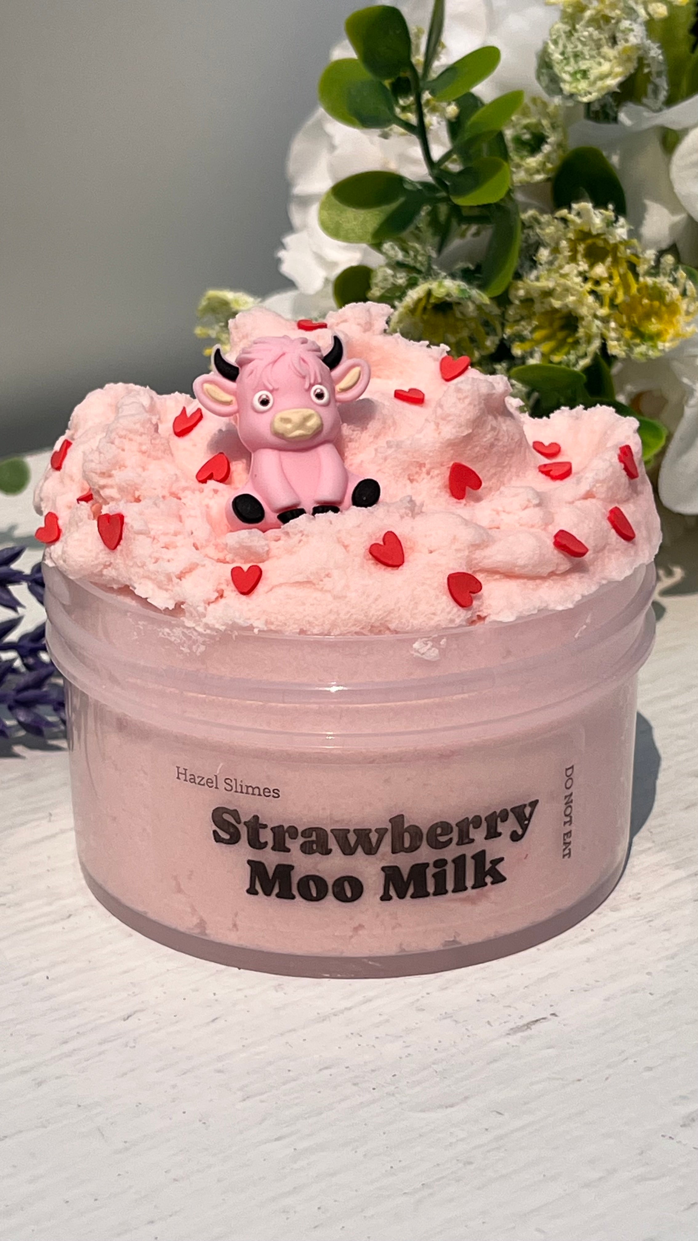 Strawberry Moo Milk Slime