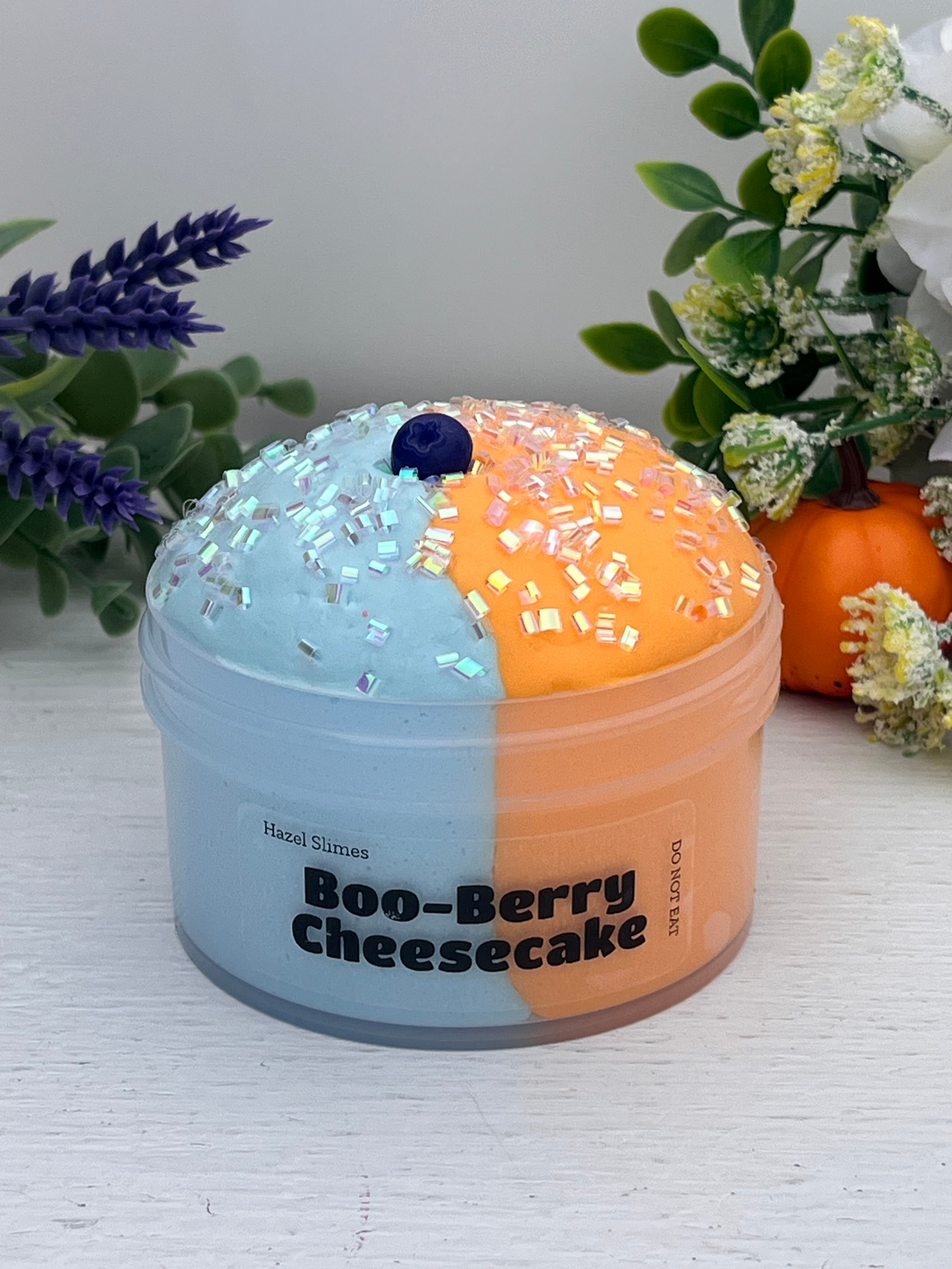 Boo-Berry Cheesecake Slime