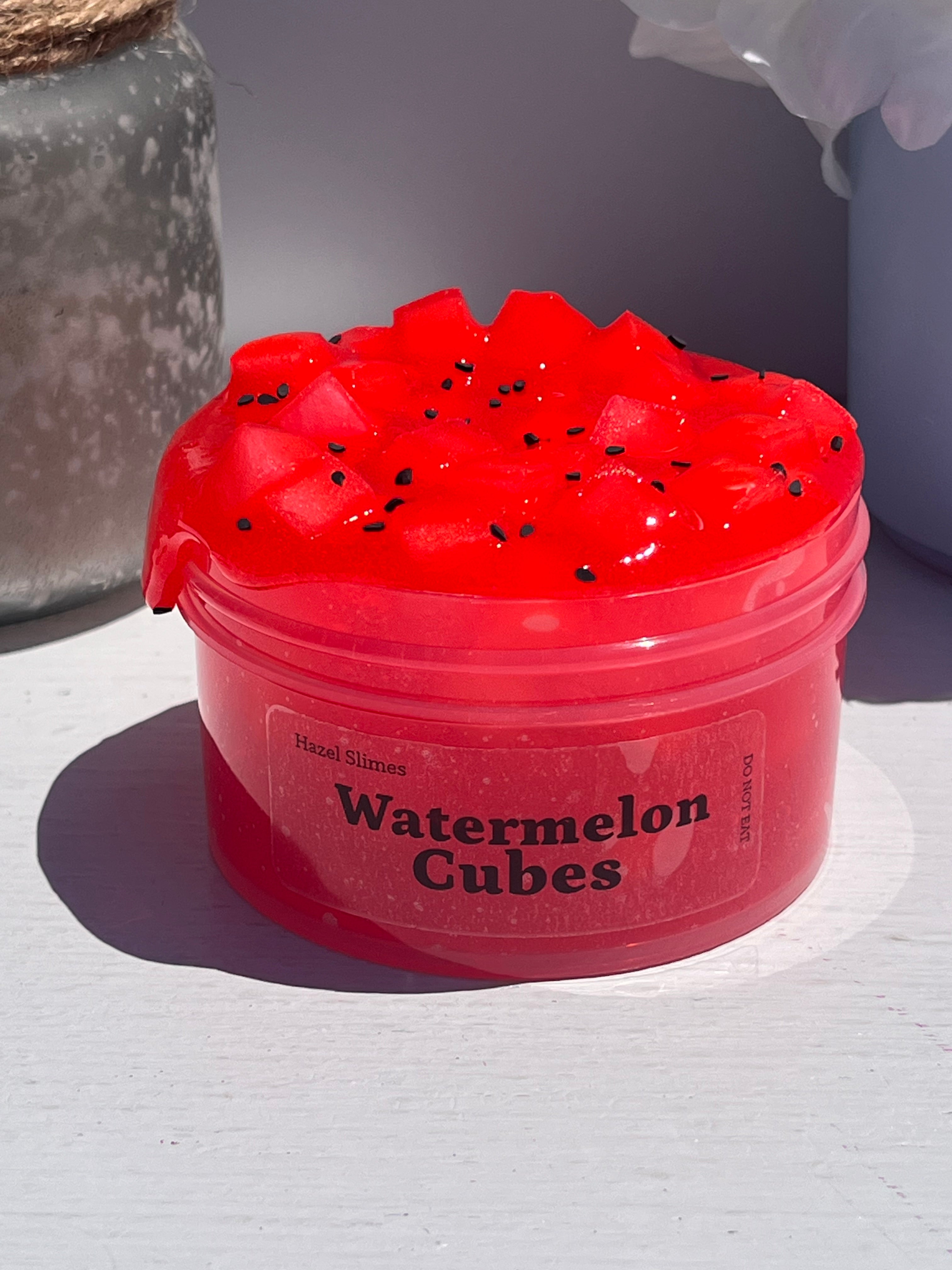 Watermelon Cubes Slime
