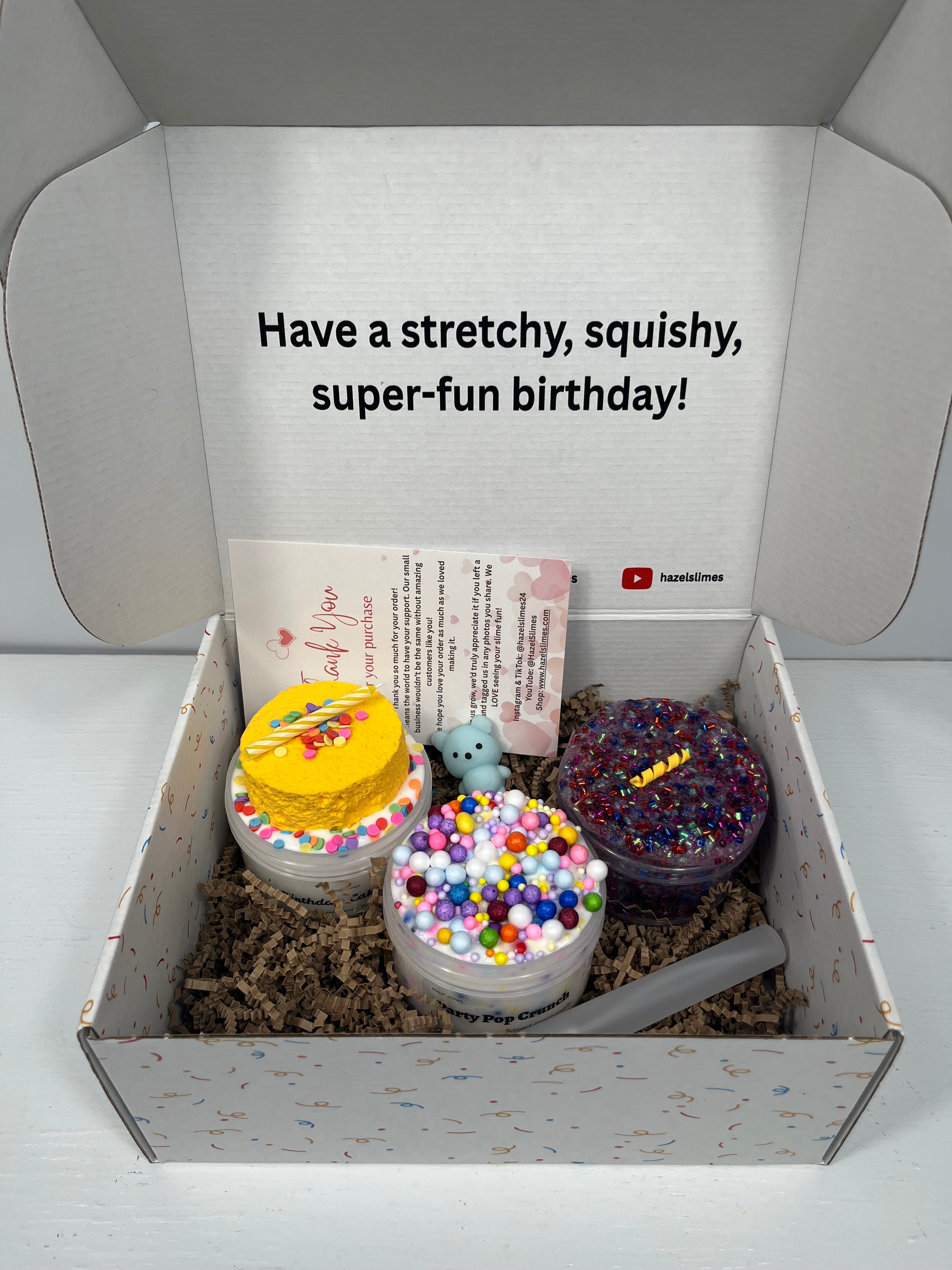 Birthday Box Slime Bundle