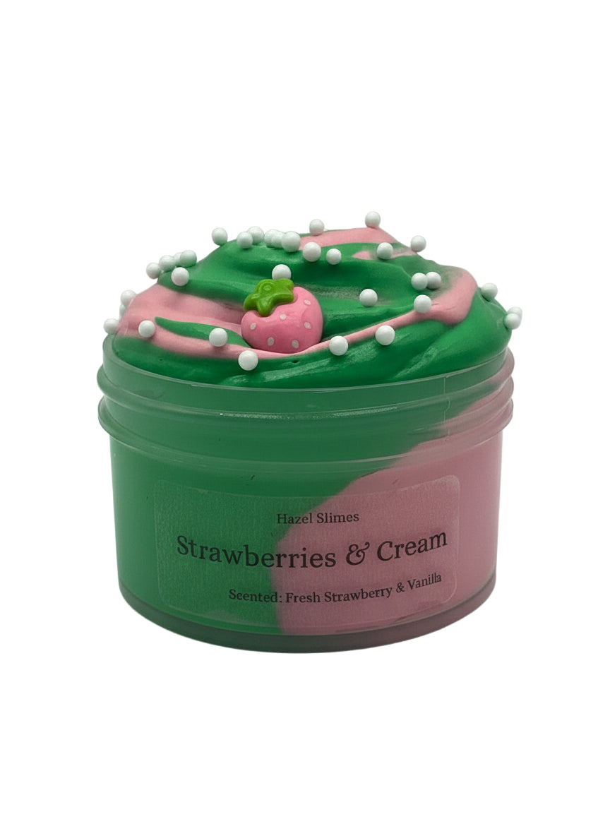 Strawberries & Cream Slime