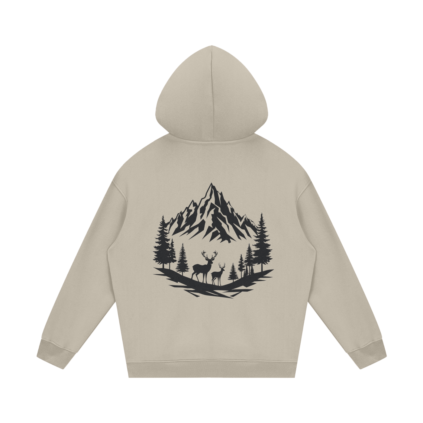 Streetwear Unisex Fleece Hoodie