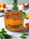 Orange Creamsicle Ice Cream Slime