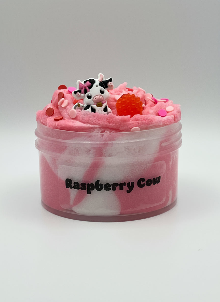 Raspberry Cow Slime