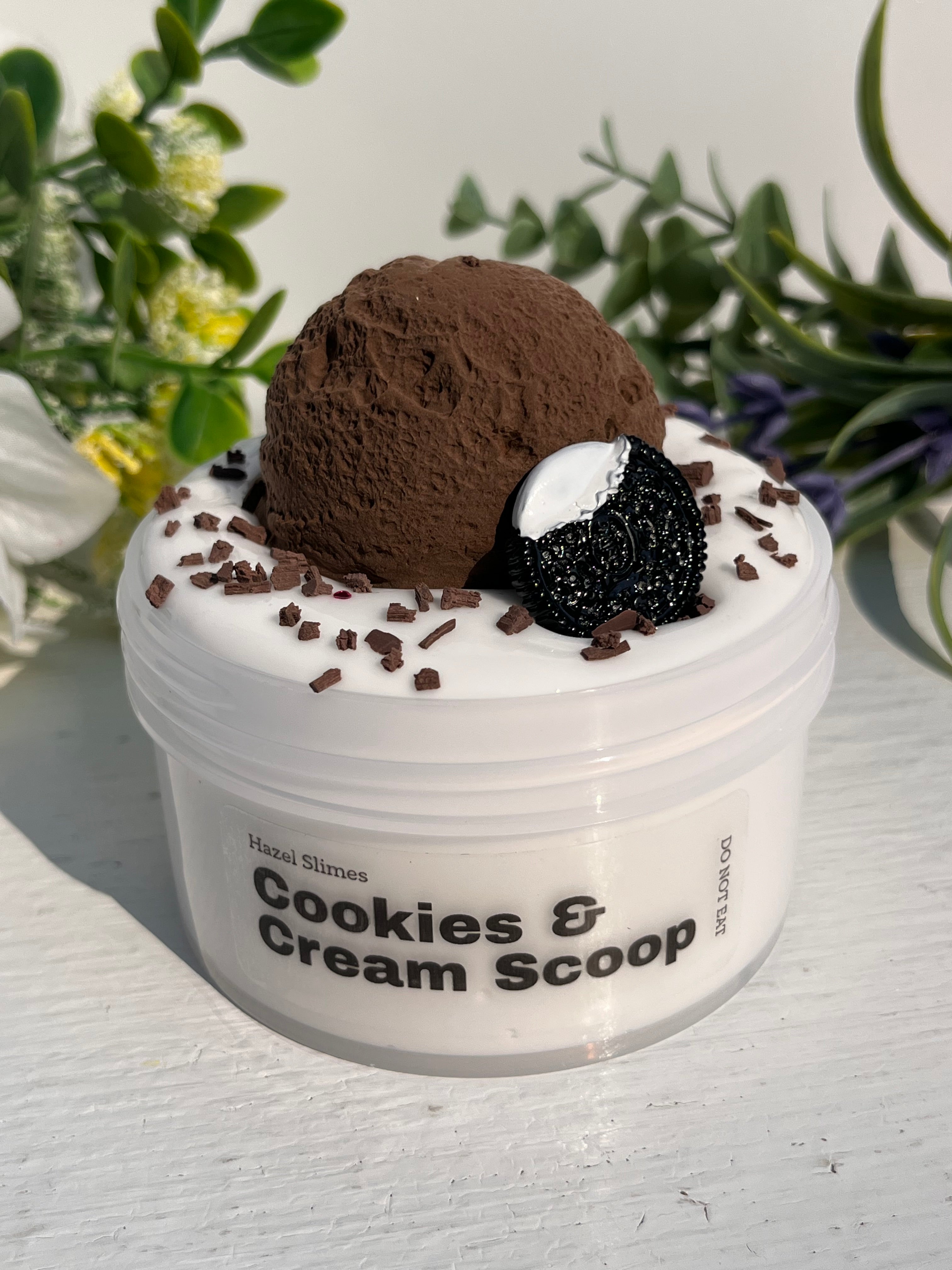 Cookies & Cream Scoop Slime