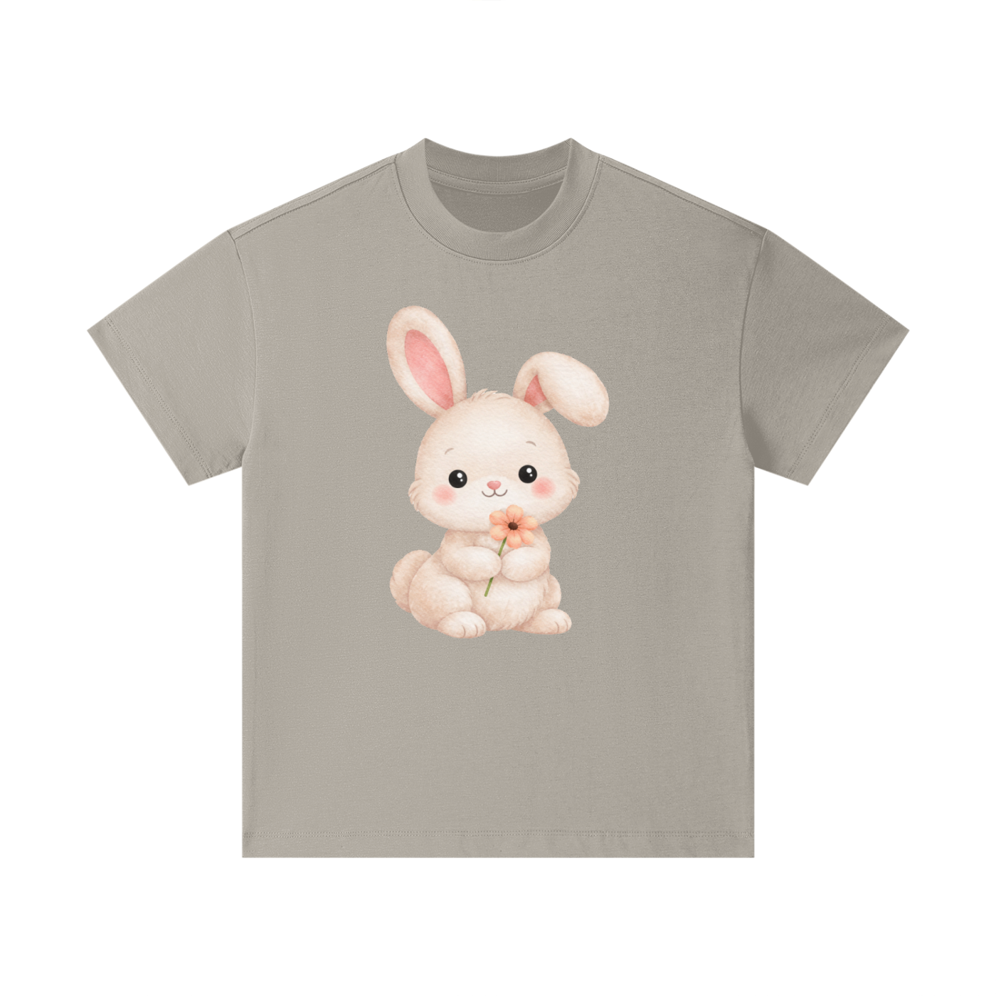 Cute Easter Bunny Kids T-Shirt – Soft Cotton Graphic Tee