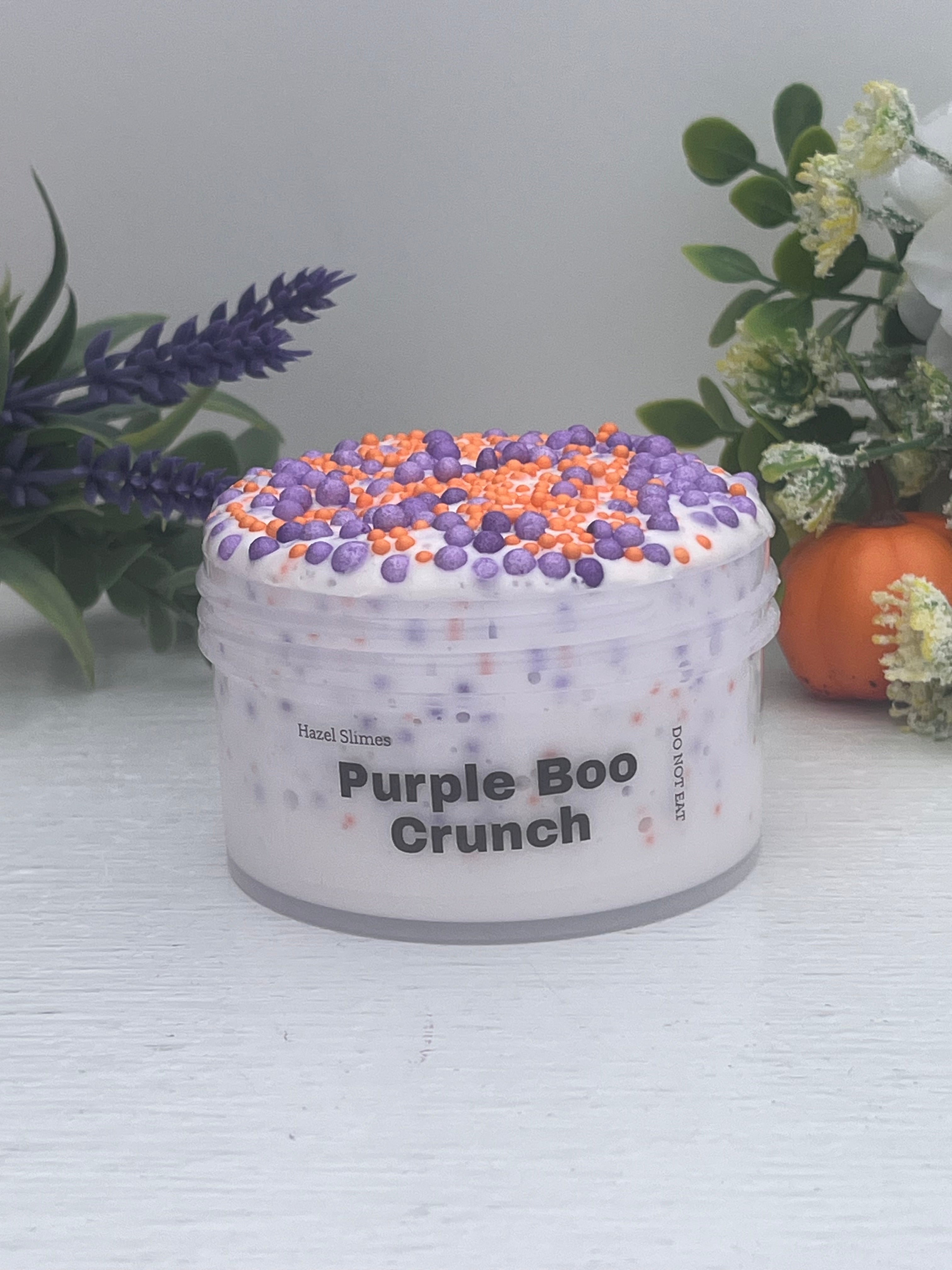 Purple Boo Crunch Slime