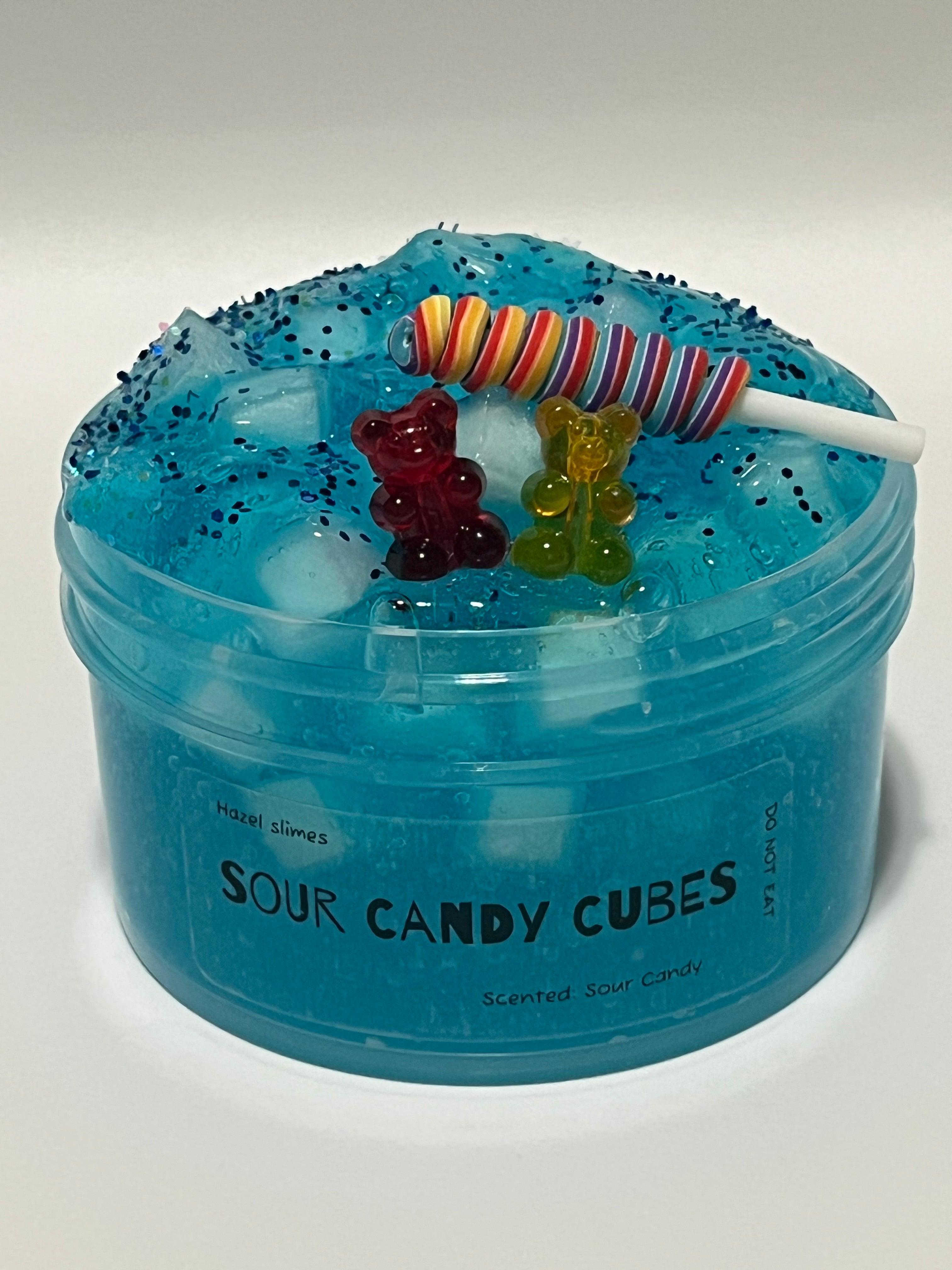 Sour Candy Cubes Slime