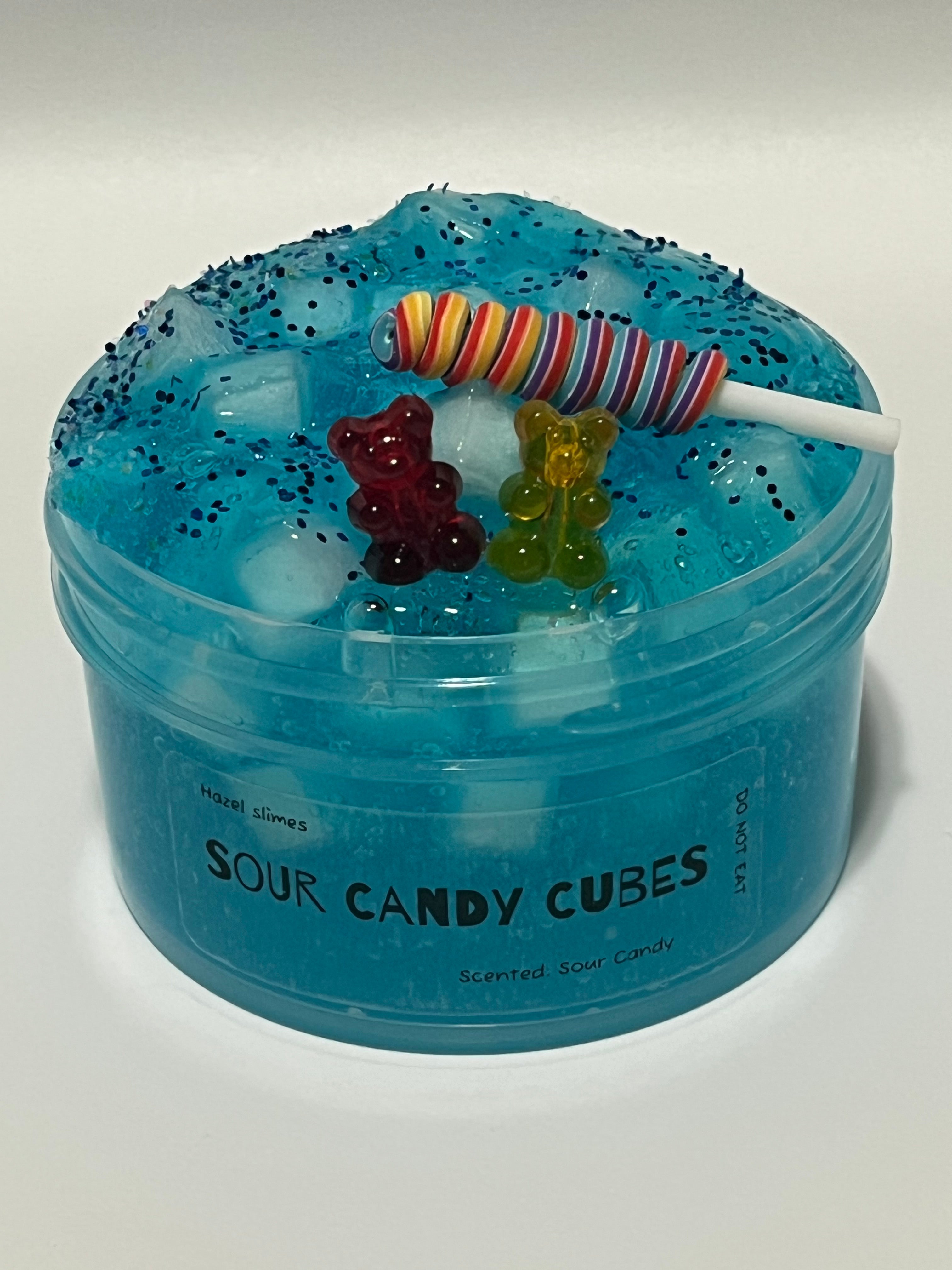Sour Candy Cubes Slime