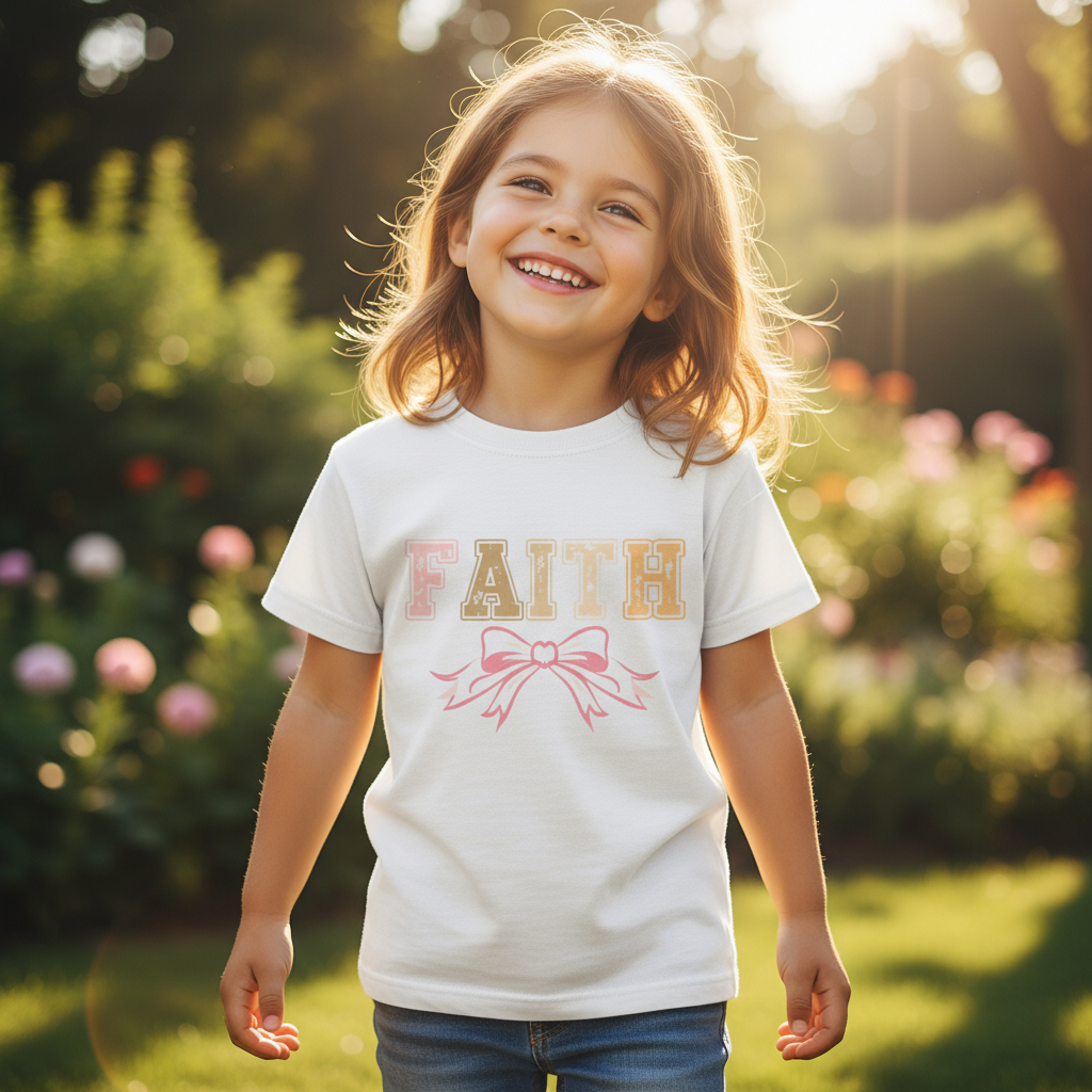 Faith Essential Kids' T-shirt – Uplifting Style for Everyday Play