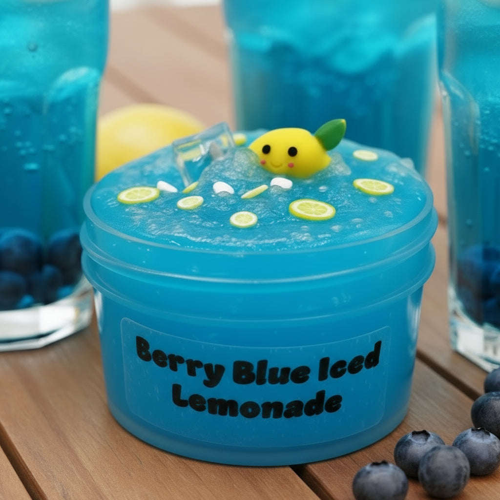 Berry Blue Iced Lemonade Slime